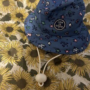 Dog Sun Hat Size Small/Medium Life is Good Brand New